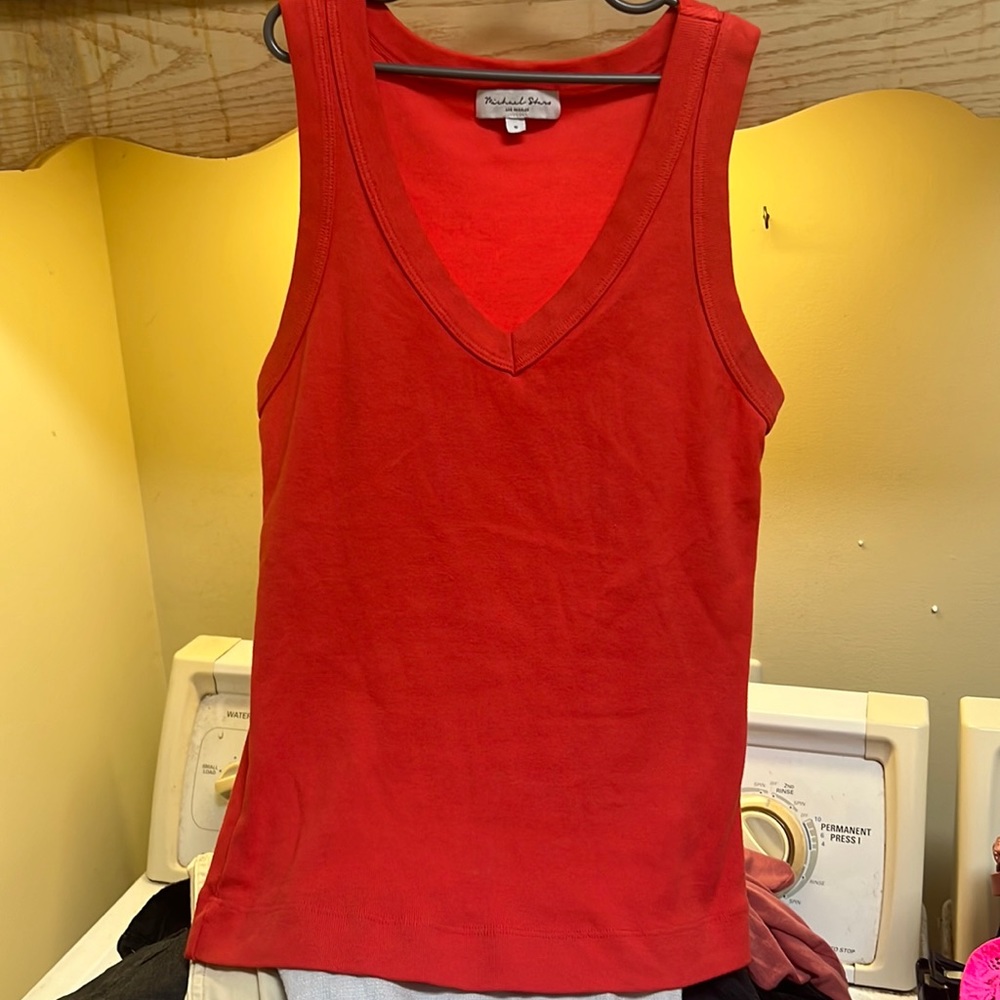 Michael Stars tank. Color red. Size S. Excellent used condition. Smoke-free home